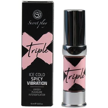 SECRETPLAY - Triple X Unisex Pleasure Intensificator by DelighToys