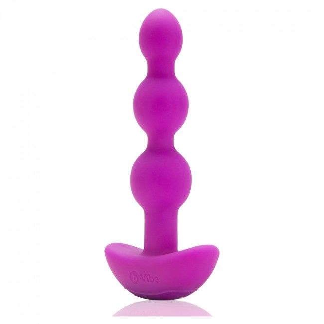 B-Vibe Remote Control Beads Anal Plug offer 6 intensities, 15 vibration modes, dual motors, and remote control for deep, flexible, and powerful anal pleasure.2