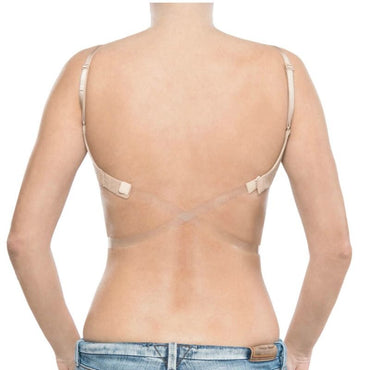 Bye Bra Sheer Bare Back Straps Bra Reducer, One Size – Bra – product photo 2