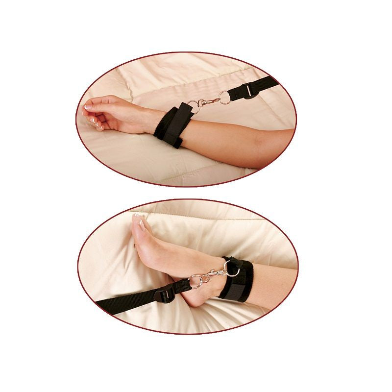DelighToys - Bed Bindings Restraint Kit – Fetish Fantasy Series