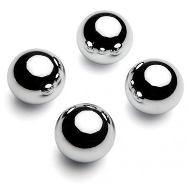 Metal Hard Magnetic Pressure Balls Set of Two 10 mm – Sex Toy Kits – product photo 2