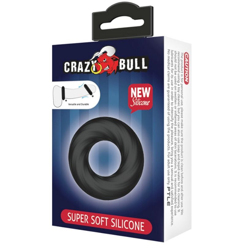 CRAZY BULL - Super Soft Silicone Ring by DelighToys
