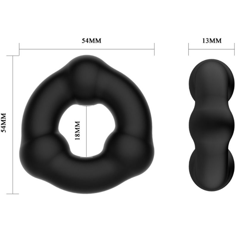 Crazy Bull - Super Soft Silicone Ring With Nodules