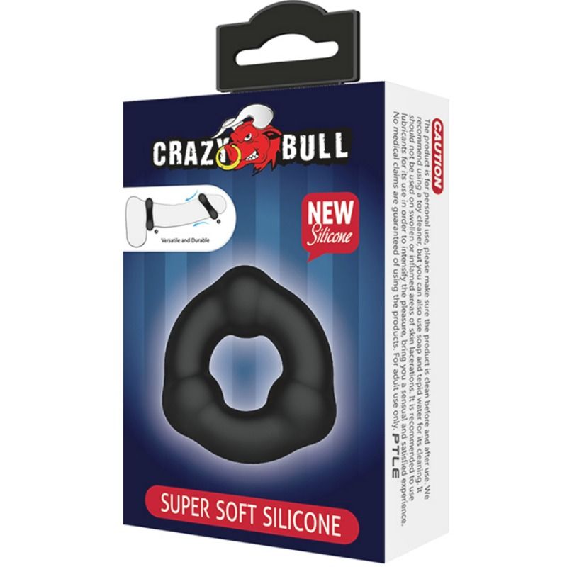 Crazy Bull - Super Soft Silicone Ring With Nodules
