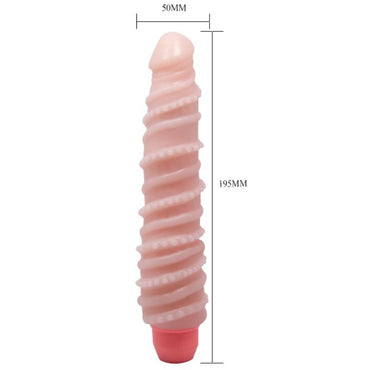 Enjoy soft, textured pleasure with Baile Flexi Sensual Spiral Vibrator. Multi-speed vibrations and realistic design. Ships UK & EU. Order now!3
