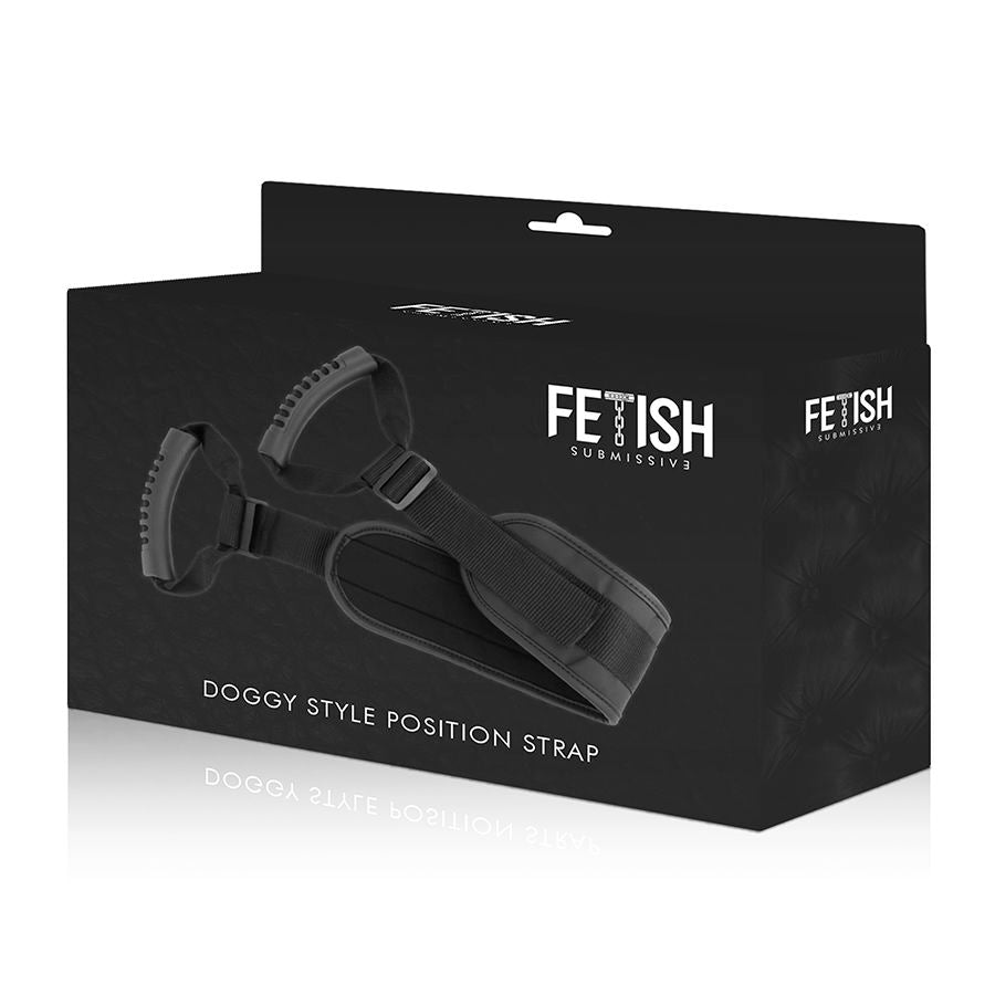 FETISH SUBMISSIVE - Adjustable Doggy Style Harness with Neoprene Lining