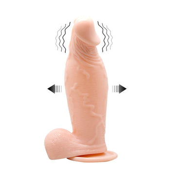 BAILE - Inflatable and Vibrating Realistic Dildo by DelighToys