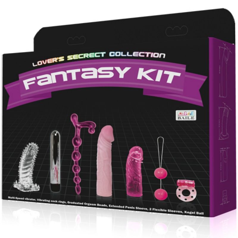 BAILE - Cock ring – Baile Collection 7 – Piece Intimate Pleasure Kit