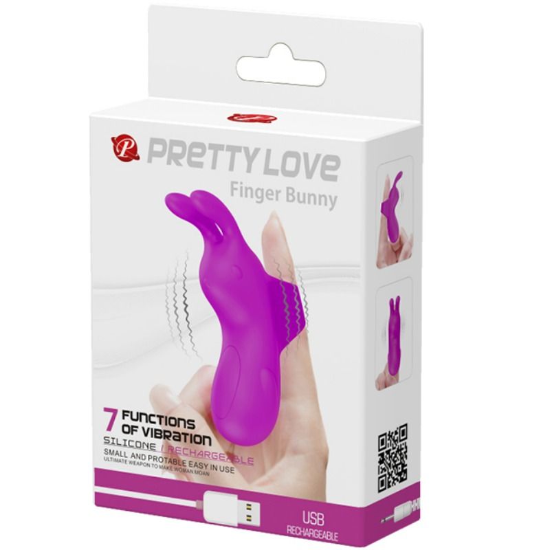 PRETTY LOVE - Smart Rechargeable Thimble Rabbit by DelighToys