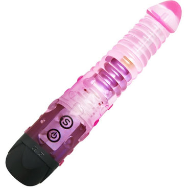 Discover ultimate satisfaction with the Baile Lover Pink Vibrator. Features 10 pre-programmed modes, strong vibrations, and a nodulated shaft for enhanced stimulation.1