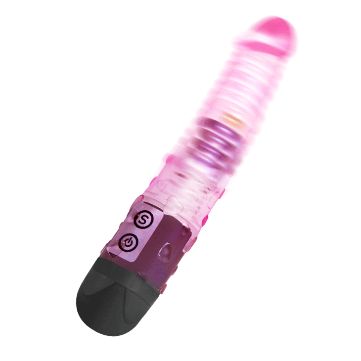Discover ultimate satisfaction with the Baile Lover Pink Vibrator. Features 10 pre-programmed modes, strong vibrations, and a nodulated shaft for enhanced stimulation.4