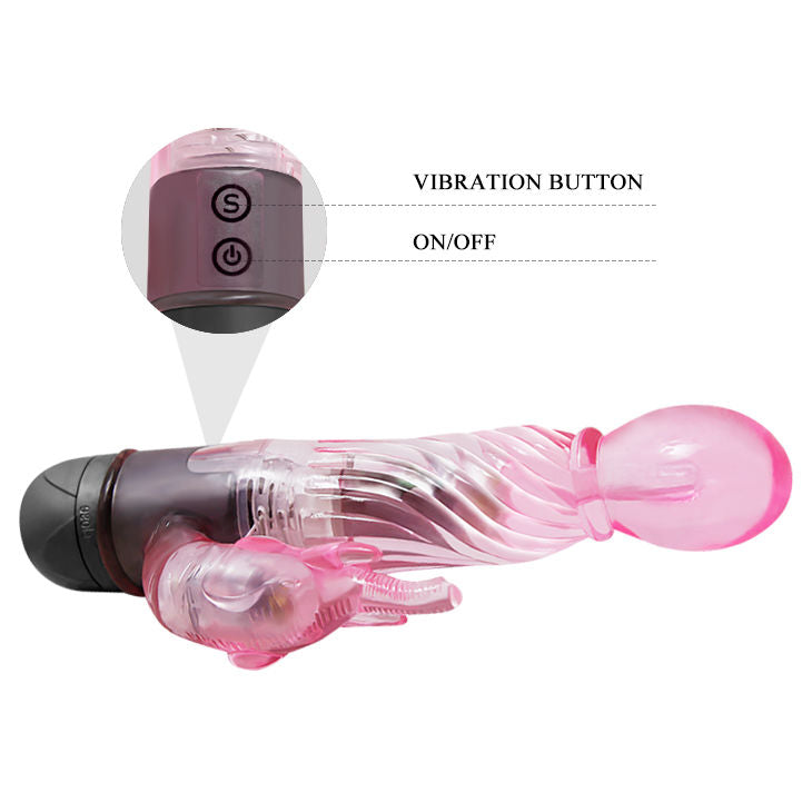 Enjoy dual stimulation with Baile Lover Rabbit Vibrator. Powerful rotating vibrations for G-spot and clitoris. Ships UK & EU. Order now for intense pleasure!88