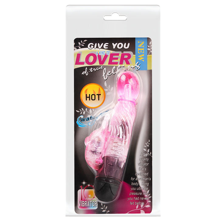 Enjoy dual stimulation with Baile Lover Rabbit Vibrator. Powerful rotating vibrations for G-spot and clitoris. Ships UK & EU. Order now for intense pleasure!9