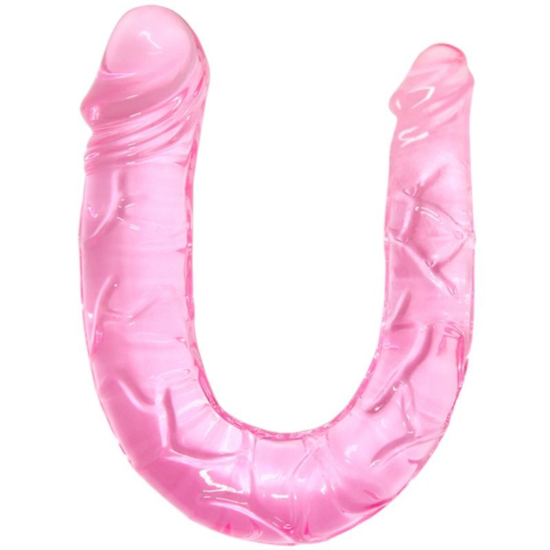 Enjoy dual stimulation with Baile Double Dong Dildo. Compact, textured, and travel-friendly. Ships UK & EU. Order now for versatile pleasure!1