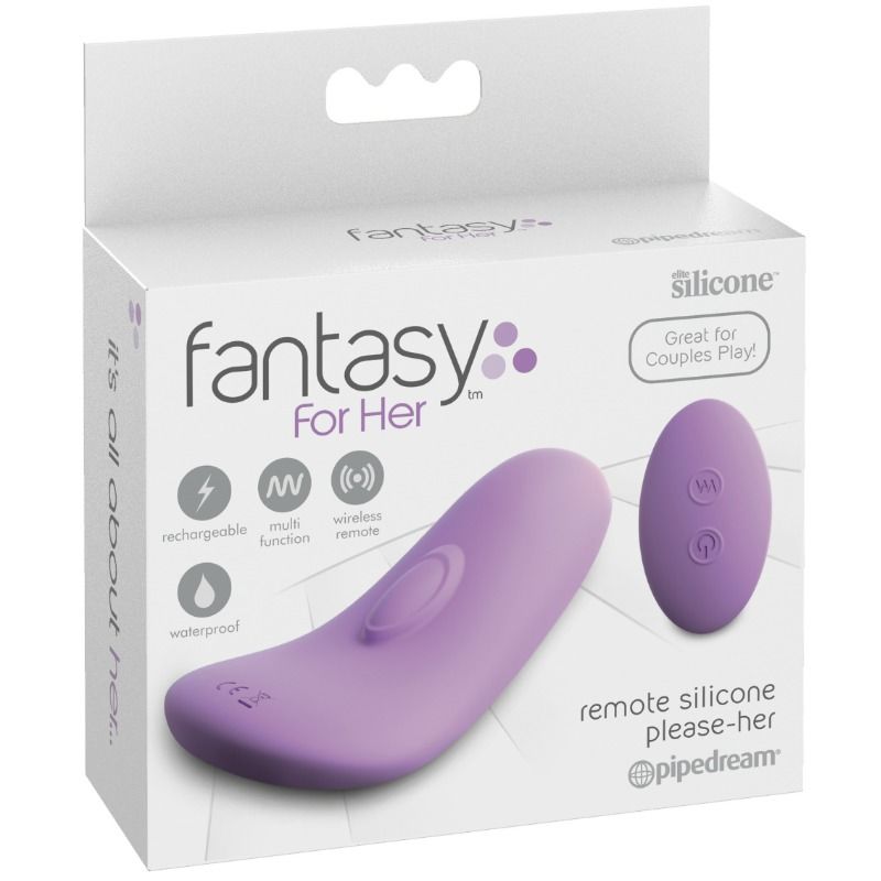 DelighToys - Fantasy Her – Remote – Controlled Silicone Stimulator
