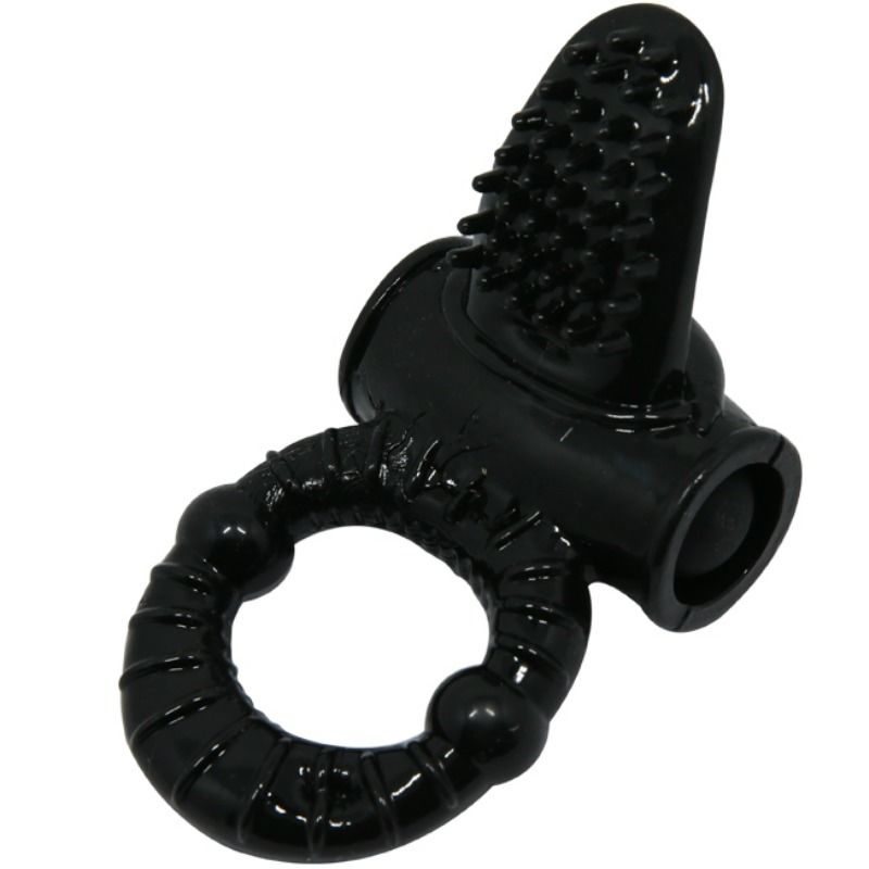 Enhance intimacy with the Baile Rabbit Vibrating Cock Ring. Strong vibrations, body-safe silicone, and clitoral stimulation for intensified pleasure. Batteries included.5
