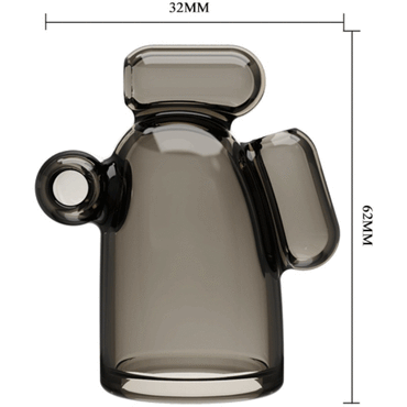 BAILE - Vibrating Cover Multi – Speed Crystal Cap by DelighToys