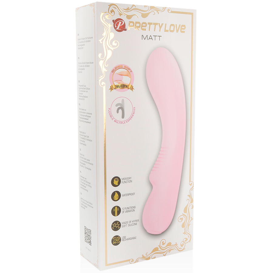 PRETTY LOVE - Smart Matt Rechargeable Vibrator by DelighToys
