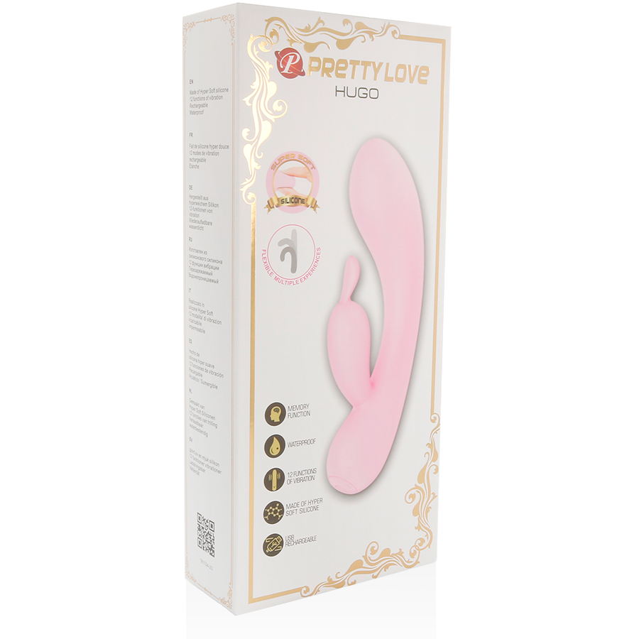 PRETTY LOVE - Smart Hugo Rabbit Vibrator Ears by DelighToys