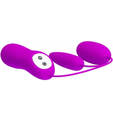 Pretty Love Irma Rechargeable Double Vibrating Egg – Vibrators – product photo 2