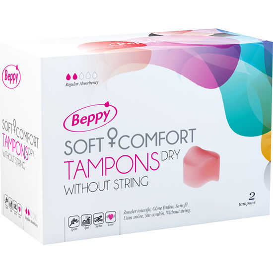 Beppy - Soft-Comfort Tampons Dry 2 Units
