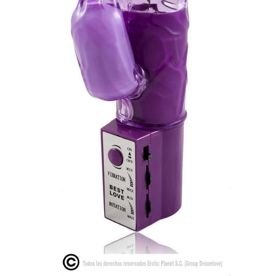 Experience intense pleasure with Baile Rabbit Rotator Vibrator. 20 vibration modes, clitoral stimulator, soft gelatin. Ships UK & EU. Order now!2
