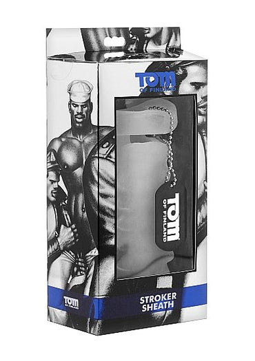Tom Of Finland Ribbed Stroker Sheath, Open-Ended – Male Masturbators – product photo 2