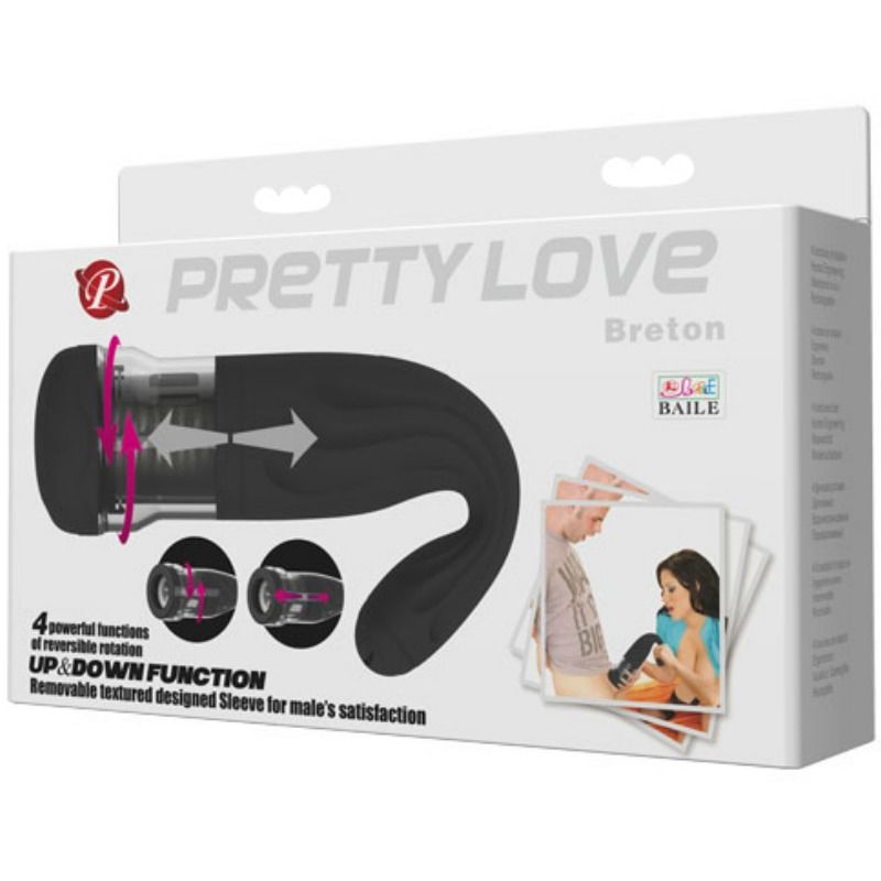 PRETTY LOVE - Male Breton Multifunction Masturbator by DelighToys