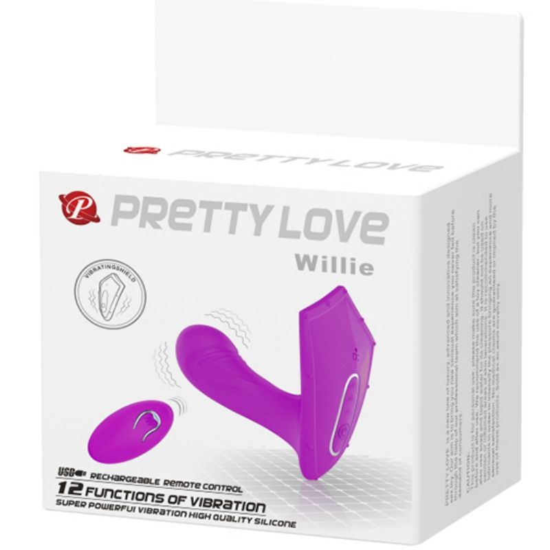 PRETTY LOVE - Willie Remote Control Stimulator by DelighToys