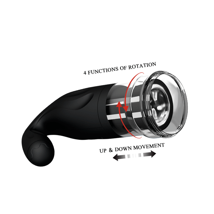 PRETTY LOVE - Breton Multifunction Rechargeable Masturbator by DelighT