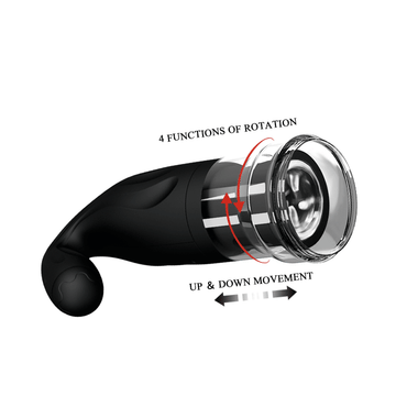 PRETTY LOVE - Breton Multifunction Rechargeable Masturbator by DelighT
