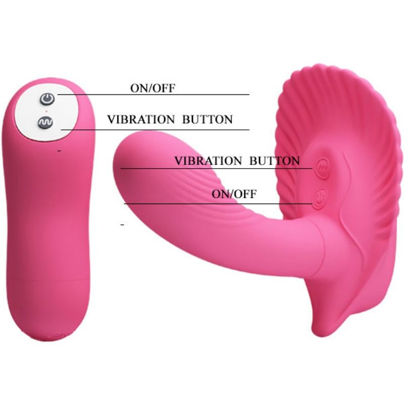PRETTY LOVE - Remote Control Silicone Massager