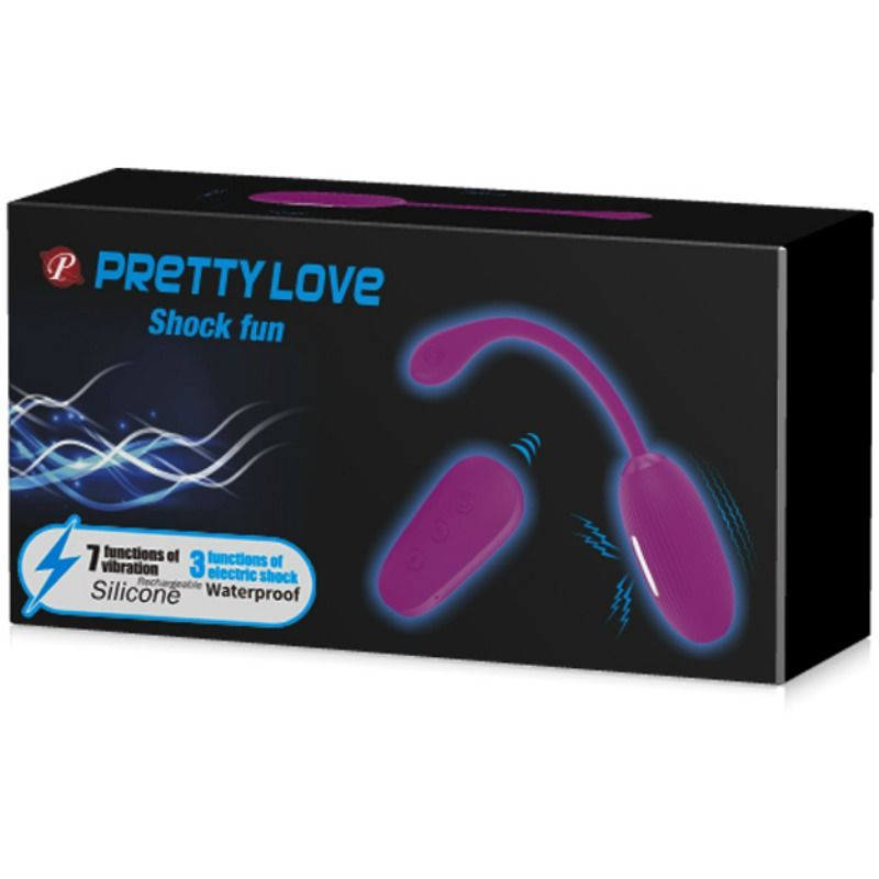 PRETTY LOVE - DelighToys Pretty Love Rechargeable Vibrating Egg Electrotherapy Modes