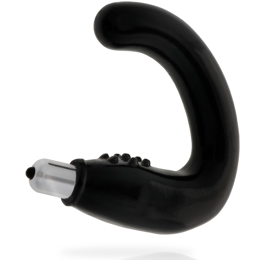Explore intense prostate stimulation with Addicted Toys Anal Massager Black. Soft TPR, vibrating bullet, body-safe design, and perfect for solo or partner play.3