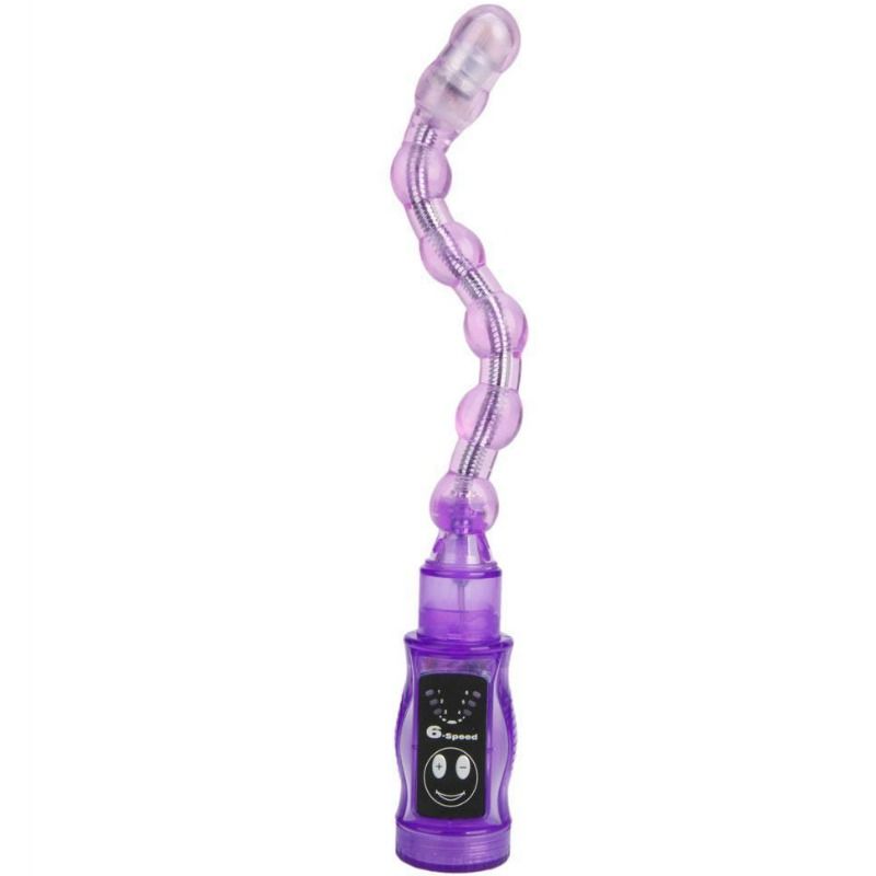 Enjoy flexible anal stimulation with Baile Distortion Butt Beads featuring 6 vibration speeds. Available UK & EU. Order now for thrilling sensations!1