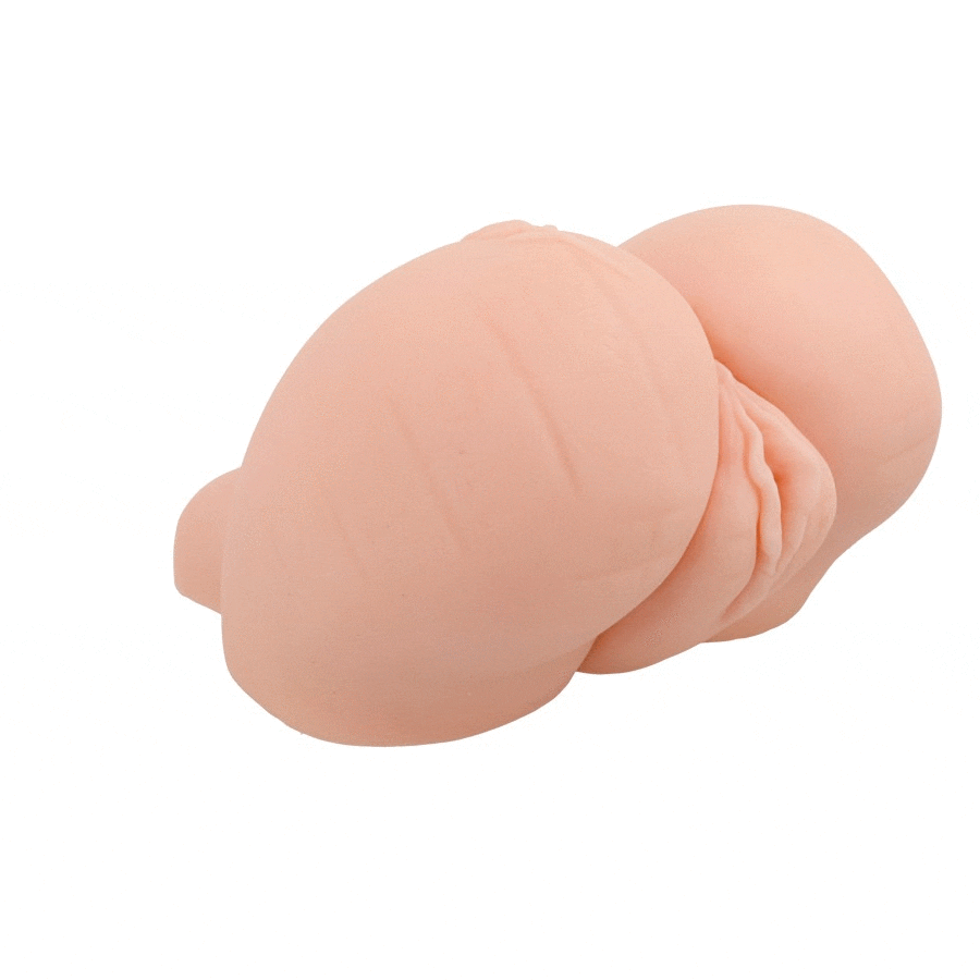 CRAZY BULL - DelighToys Realistic Vagina and Anus Tattoo and Adjustable Vibration