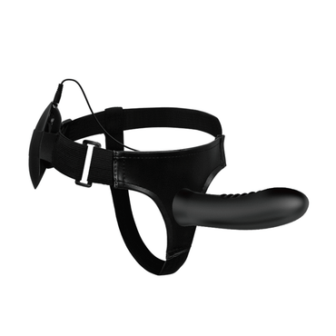 PRETTY LOVE - Myron Strap On Harness Vibration and Hollow Dildo