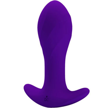 Pretty Love Rechargeable Anal Vibrator with 12 Functions – Vibrators – BLACK – product photo 2