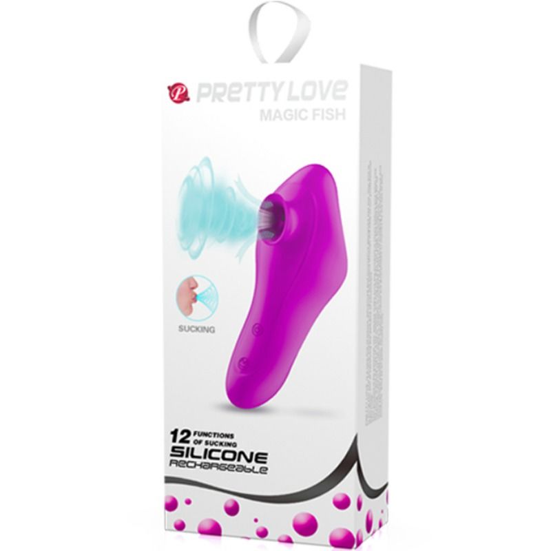 PRETTY LOVE - Magic Fish Clitoral Suction Stimulator by DelighToys