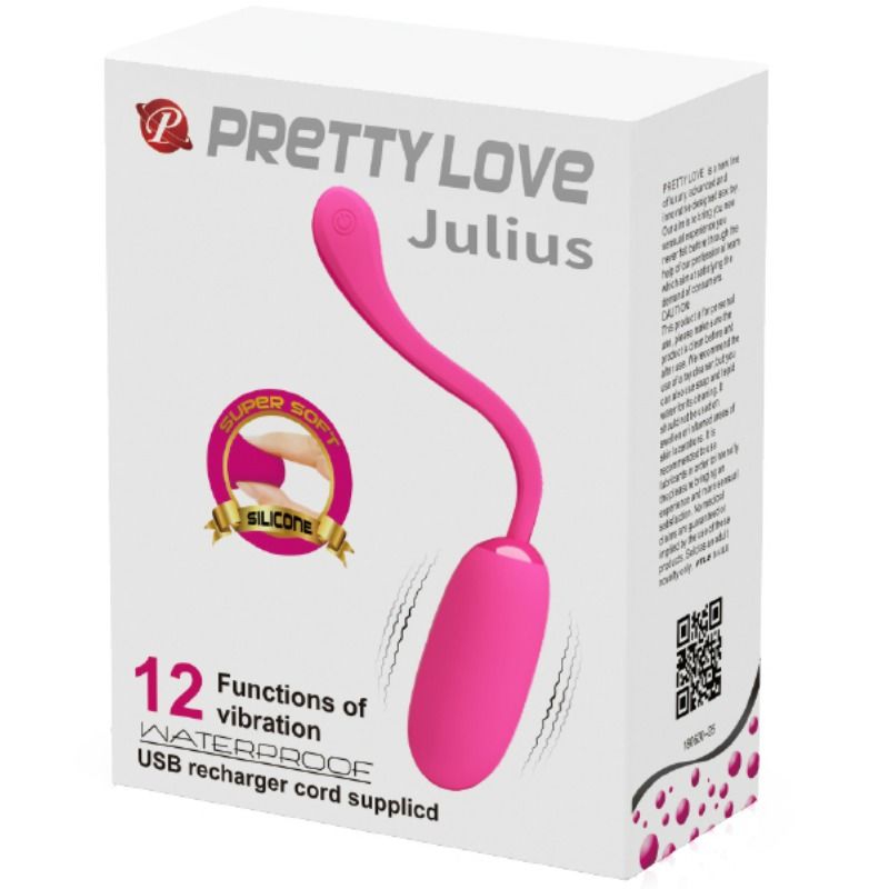 PRETTY LOVE - Smart Julius Vibrating Egg by DelighToys
