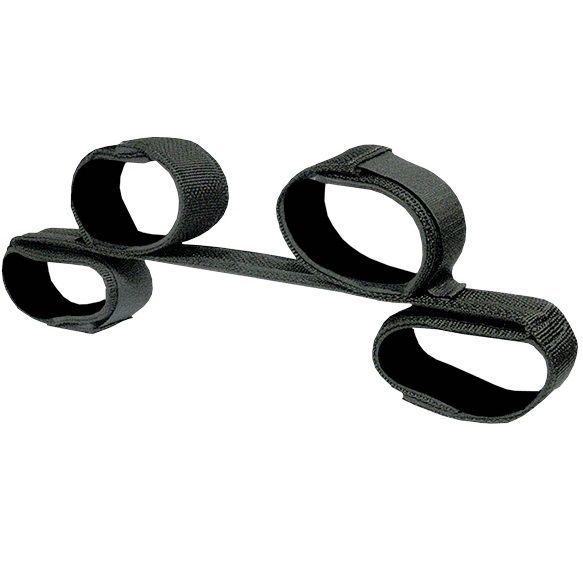 SPORTSHEETS - Nylon Position Bar with Neoprene Handcuffs by DelighToys