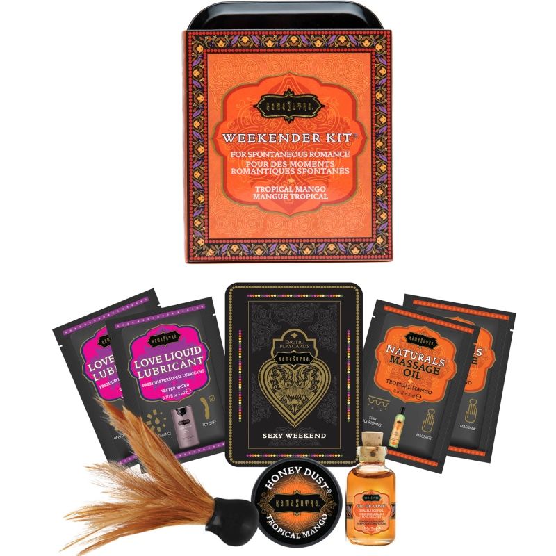 KAMASUTRA - Weekender Tin Kit Tropical Handle by DelighToys