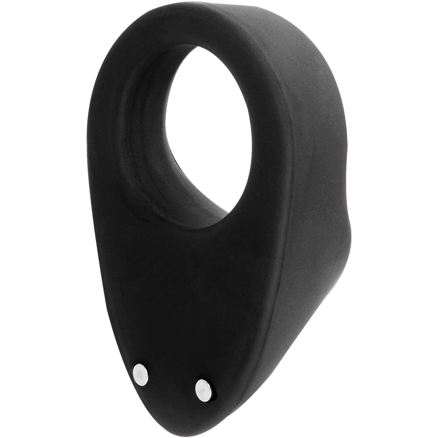 Intense - Oto Black Rechargeable Vibrator Ring