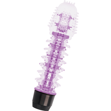 Glossy Axel Waterproof Jelly Vibrator – Vibrators – PINK – product photo 2
