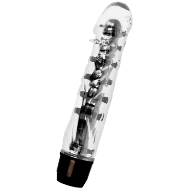 Glossy Lenny Waterproof Multi-Speed Jelly Vibrator – Vibrators – PURPLE – product photo 2