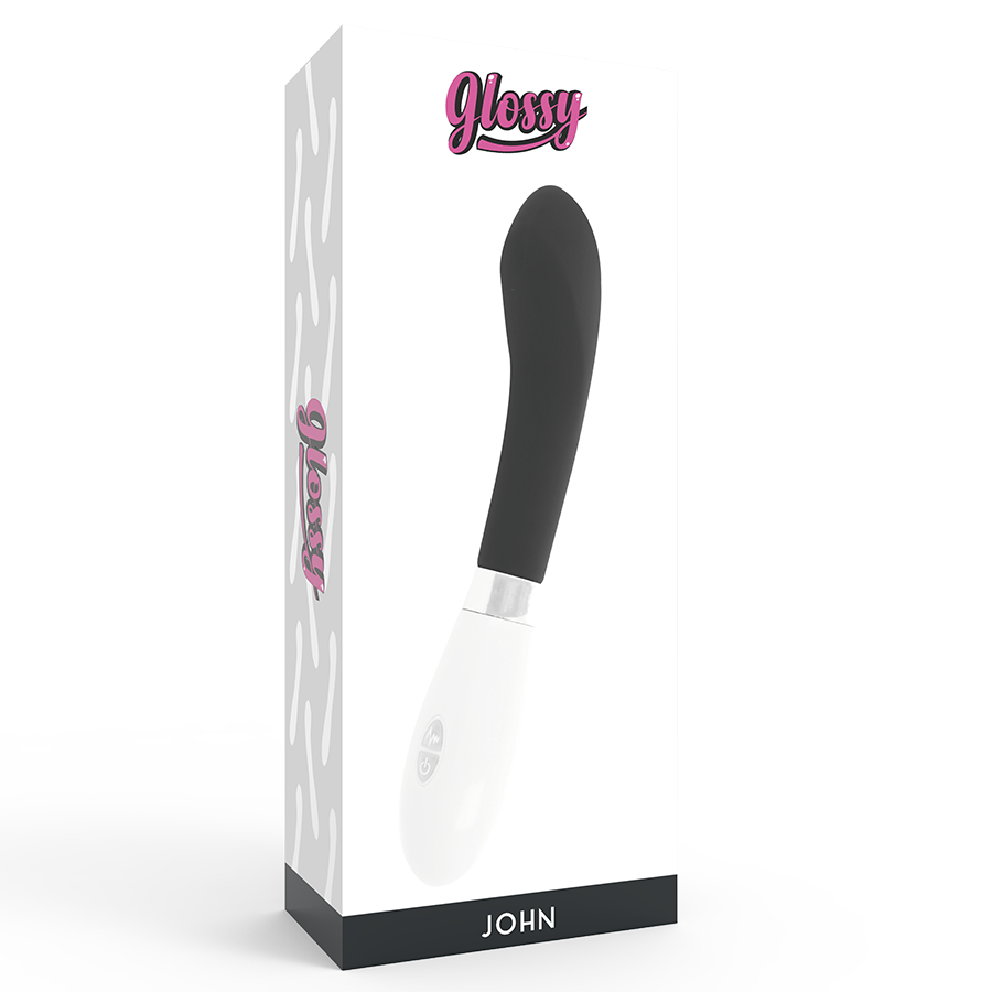 Glossy - John Vibrator Black