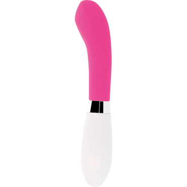 Glossy John Curved Waterproof G-Spot Vibrator, 10 Functions – G-Spot Vibrators – BLACK – product photo 2