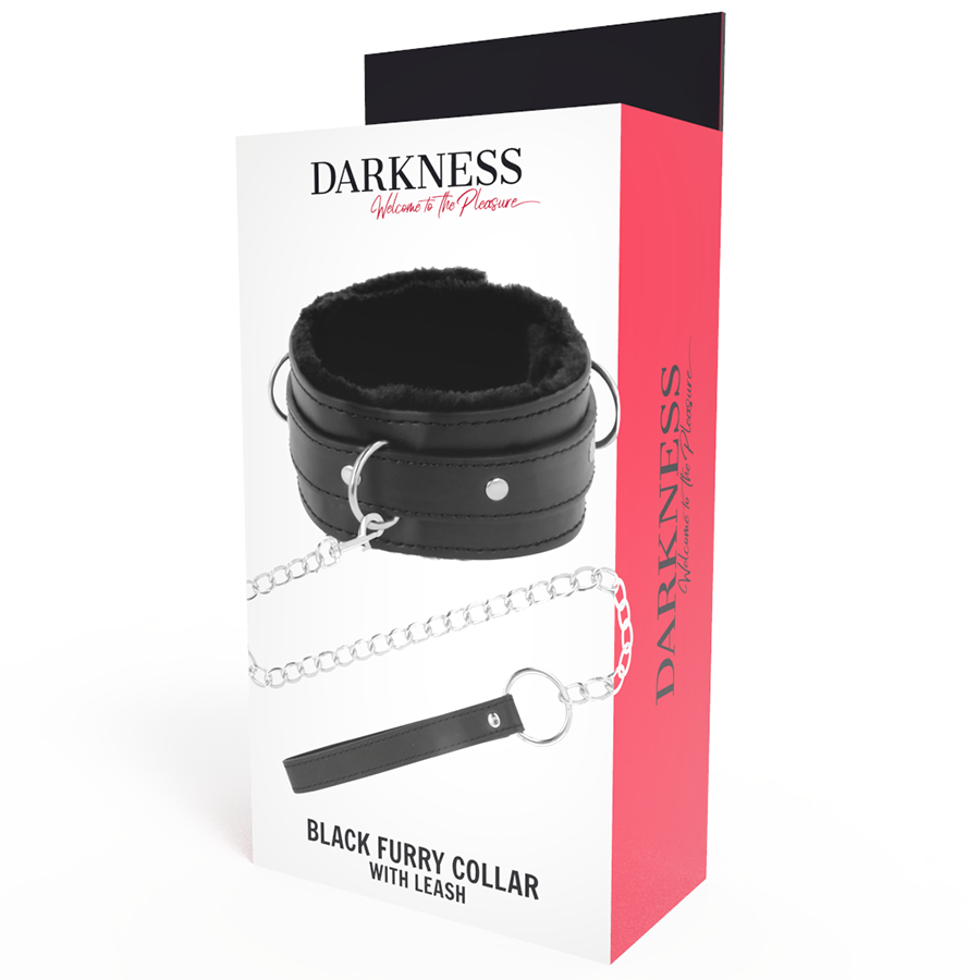 Darkness - Comfortable Posture Necklace With Leather Chain