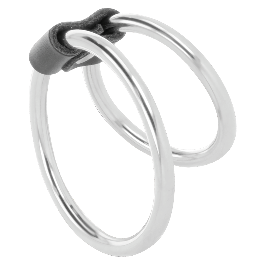 DARKNESS - Double Metal Ring by DelighToys