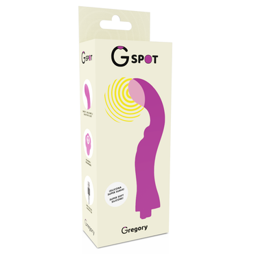 G-Spot Gregory Rechargeable Silicone G-Spot Vibrator – G-Spot Vibrators – product photo 2